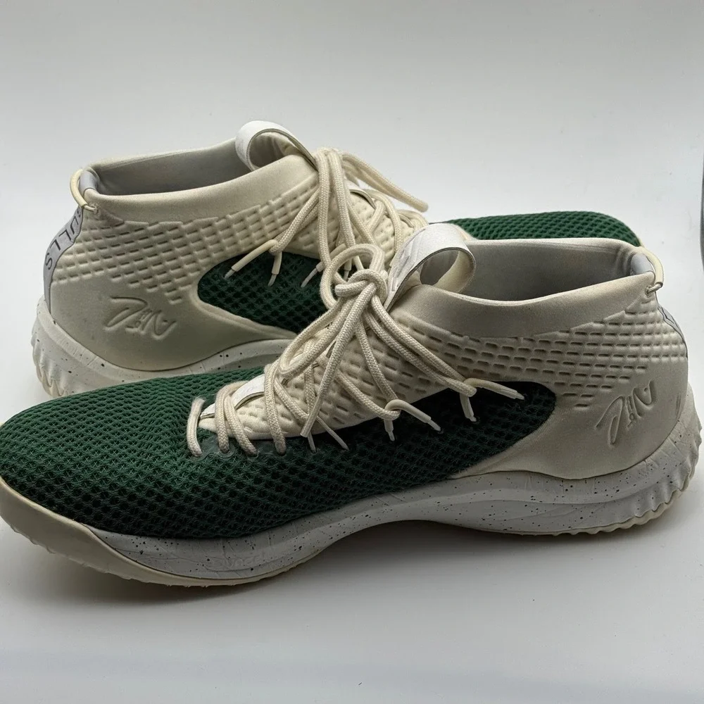 Adidas Dame 4 Bulls Mens Basketball Shoes Green Cream Size 16
